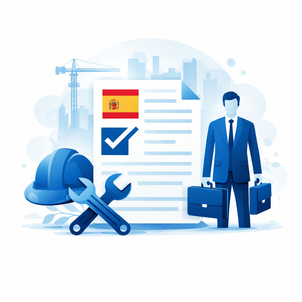 Formulario oficial para la solicitud de autorización de residencia y trabajo por cuenta ajena en España.