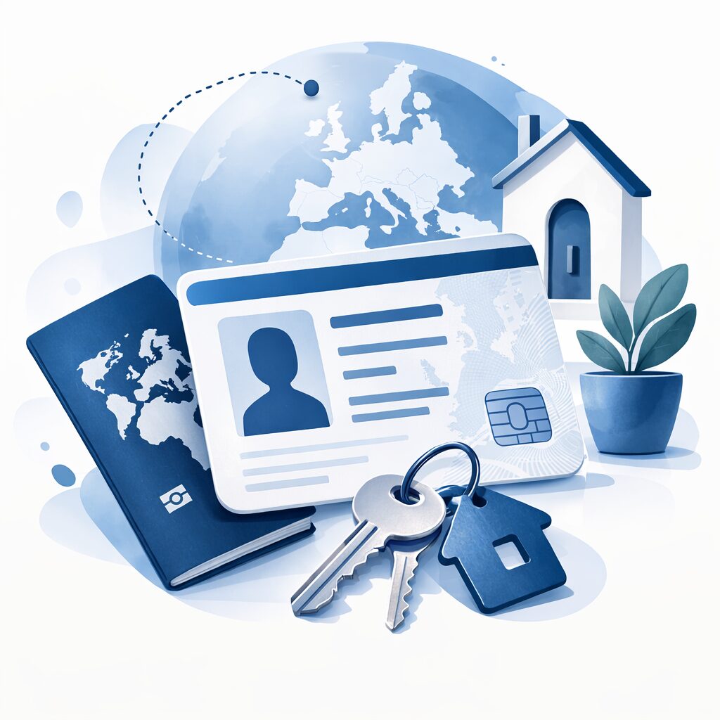 Formulario oficial para solicitar la autorización de residencia de larga duración en España tras 5 años.