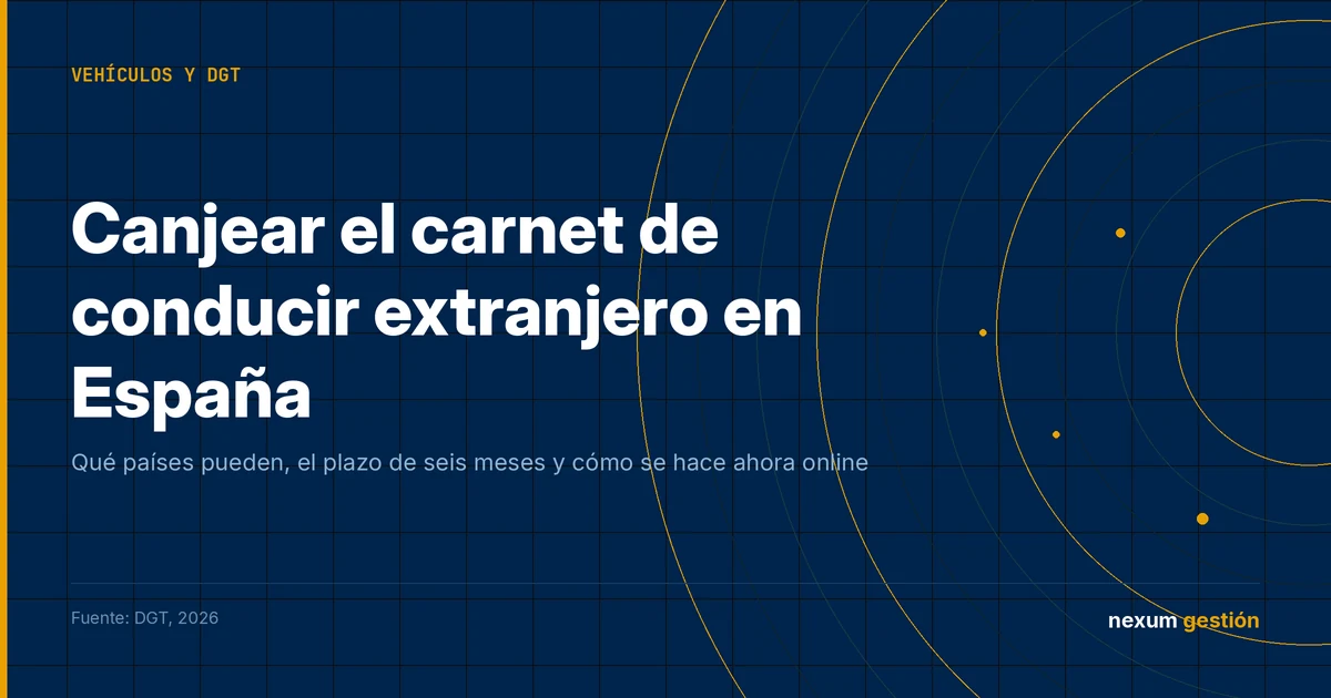 Canjear el carnet de conducir extranjero en España: países con convenio y pasos del trámite